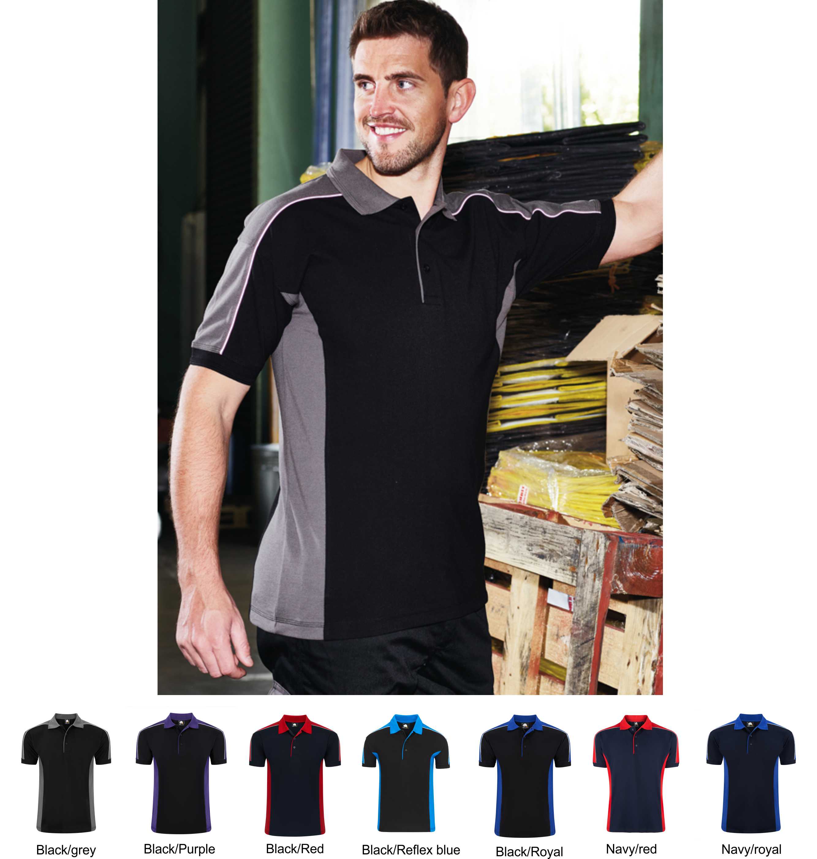 Orn 1188 Avocet Two Tone Polo Shirt  Orn 1188 Avocet Two Tone Polo Shirt